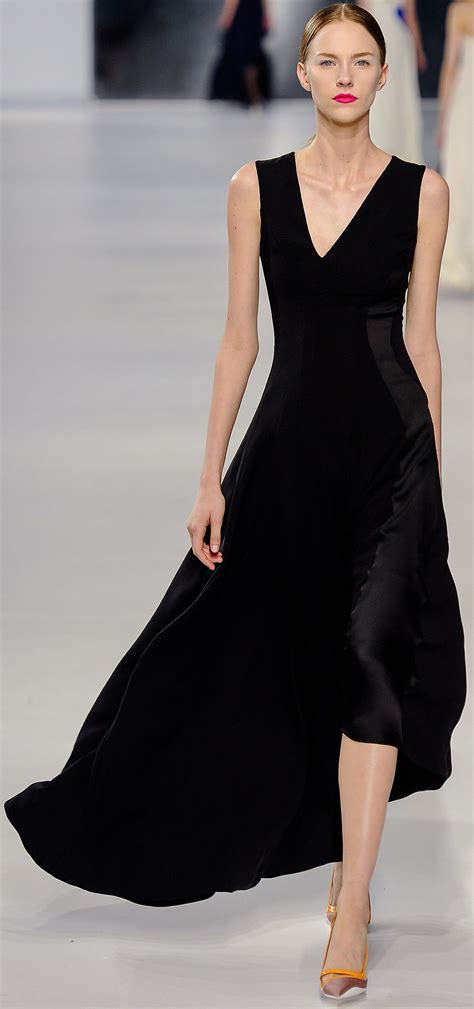 black night dior|Dior Black dress.